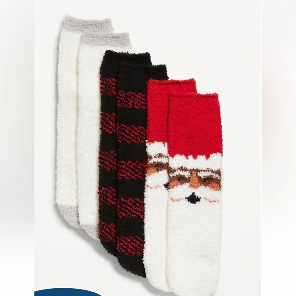 Cozy Crew Socks 3-Pack for Women One Size | Maple